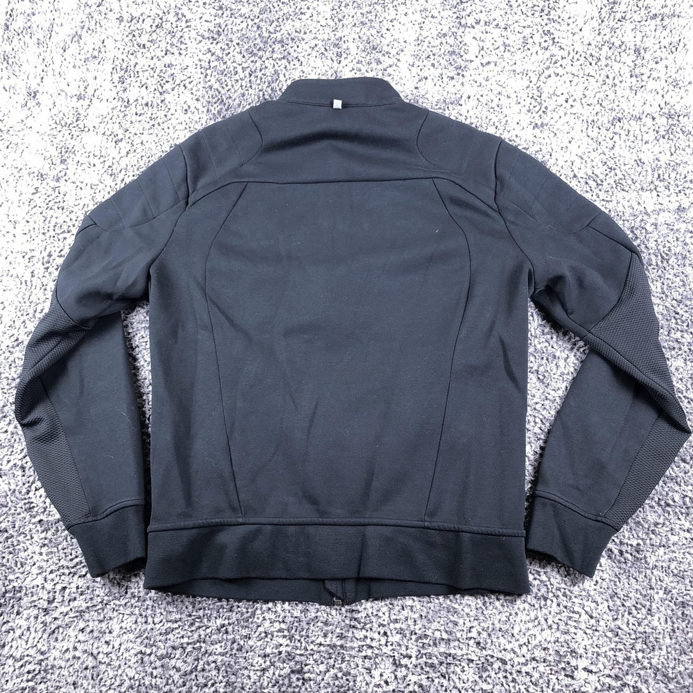 Polo Sport Jacket Mens Large Black Full Zip Track Moto Knit Athletic Casual - Picture 3 of 10